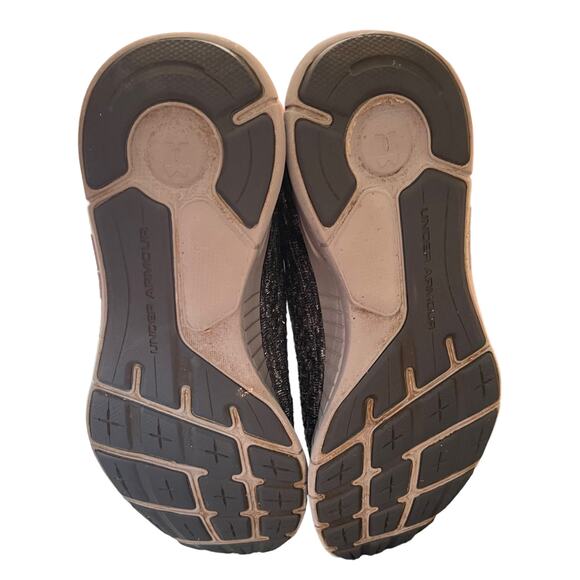 Under Armour Gray Lighting 2 Charged Sneakers Size 8 - Picture 8 of 8